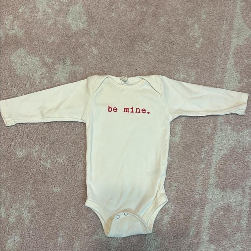 Tenth and Pine Valentine’s onsie